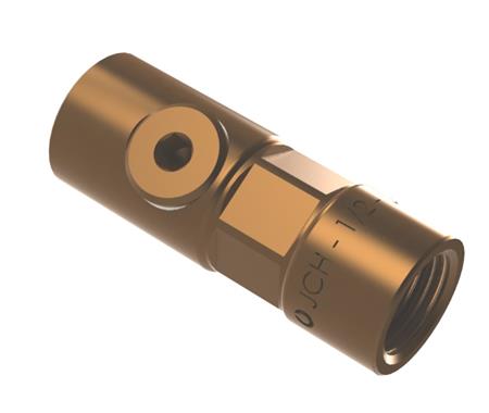 Jc Hansen Kontrollerbar Kontraventil Rødgods ½"