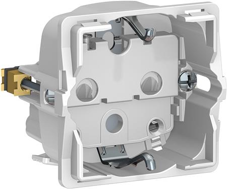 Lauritz Knudsen Fuga Side Jord Enkelt Stikkontakt 1M Ua