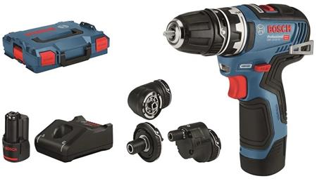 Bosch Akku Skruemaskine Gsr 12V-35 Fc 2X3,0Ah