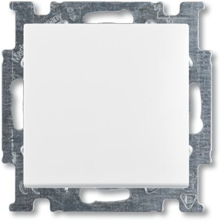 Abb B55 1-Polet Afbryder, Mat Hvid