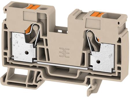 Weidmüller Gennemgangsklemme A2C 16 Beige