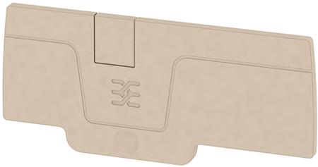 Weidmüller Endeplade Aep 3C 4 Beige - 20 Stk.