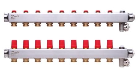 Danfoss Ssm Manifoldsæt 9+9 M/Endestykke