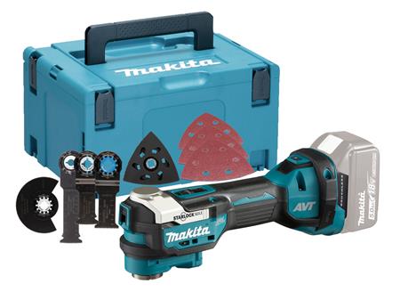 Makita Multicutter18V Toolless+8Acc