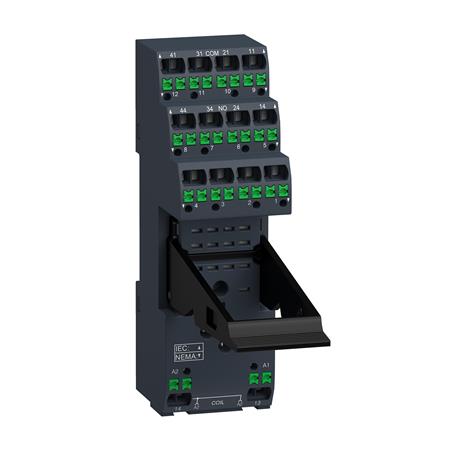 Schneider Electric Sokkel For Rxm 2/4 C/O Med Push-In