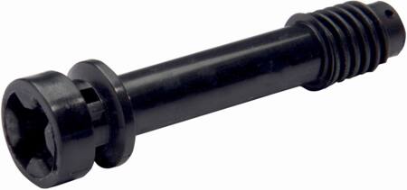 Fibox Dæksel/Låg Skruer Til Solid P Sort 1 Stk