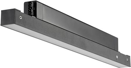 Solar Light Hybrid Linje 600Mm 18W 3K 1075Lm Sort