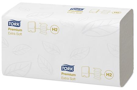 Tork Papirhåndklæde Tork Xpress Hvid H2 Prem