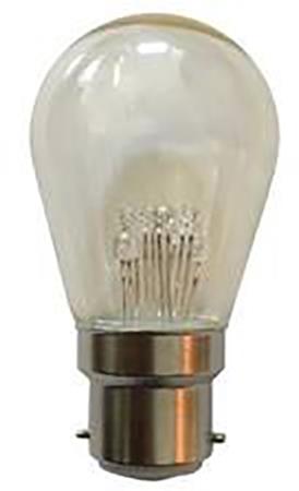 Solar Led Lyskilde 0,8W B22 Klar