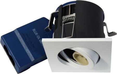 Solar Light Blue-Dl 66 G2 Firkantet Gu10 Kip Hvid