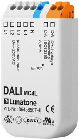 Solar Light Dali Mc-4L Input Modul M/4 Indgange