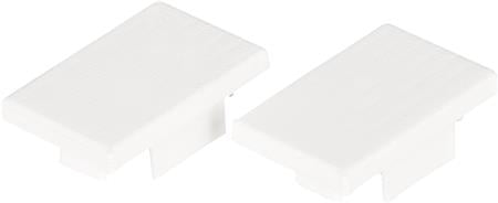Solar Light Art Endestykke Low Hvid 2Stk