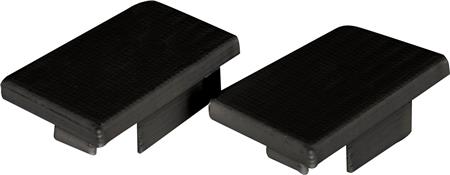 Solar Light Art Endestykke Low Sort 2Stk