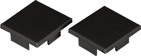 Solar Light Art Endestykke High Sort 2Stk