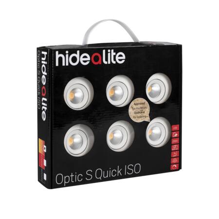 Solar Light Optic S Quick Iso Kit 6X4,5W/2700K Hvid
