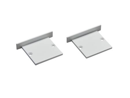 Solar Light Endedæksel 30X30 Recessed Hvid 2 Stk