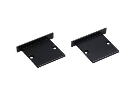 Solar Light Endedæksel 30X30 Recessed Sort 2 Stk - 2 Stk.