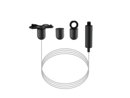 Solar Light Flexline Wireophæng Kit Sort