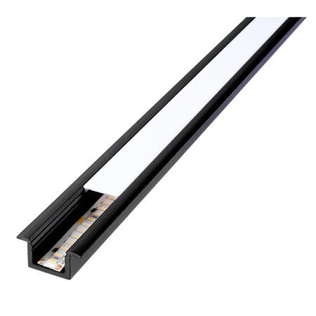 Sg Armaturen Stripline Recessed Profile 1,8M Black