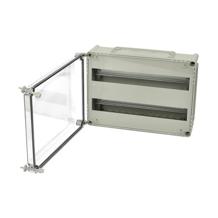 Fibox Din-Skinnekasse 280X380X130 Hængslet Låg