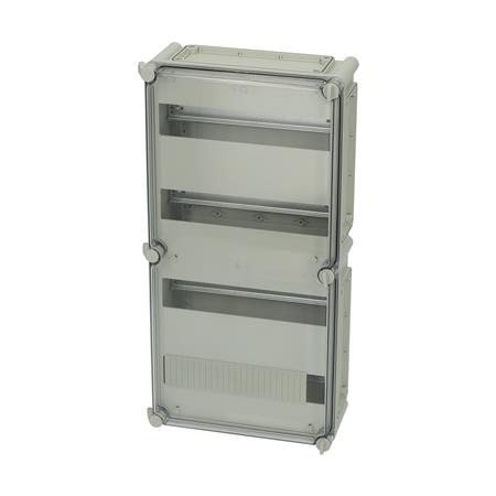 Fibox Din-Skinnekasse 560X280X130 Hængslet Låg