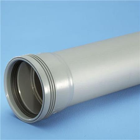 Wavin Wavin Pp 75X250Mm  Rør M/Mf Grå