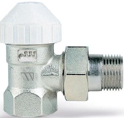 Solar Plus Radiatorventil ½" Vinkelløbende 178Wm