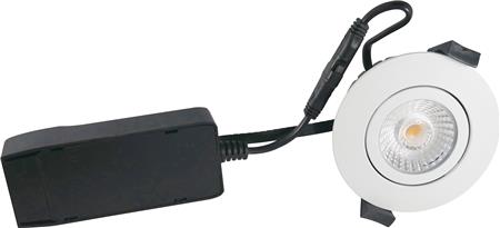 Nordtronic Low Profile Eco 6W 3000K R/Mhv.