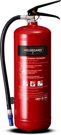 Housegard Pulverslukker Ds-En3 6Kg 43A 233B C