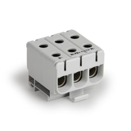 Ensto Klemme Uni.6-50Mm² Grå 3Pol Cu/Al