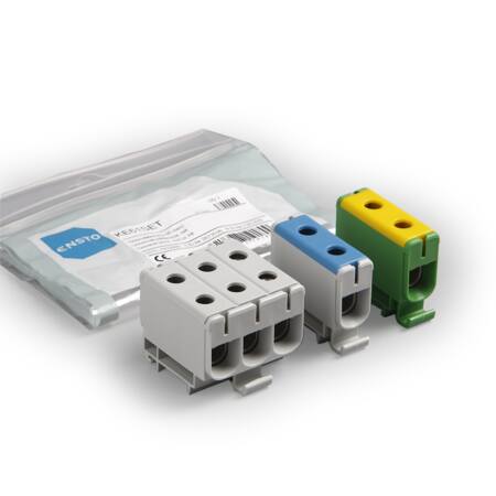 Ensto Klemmesæt Ke61.03+Ke61.2+Ke61.3 Cu/Al