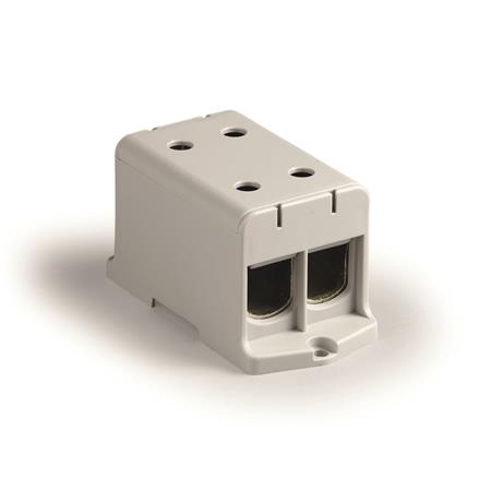 Ensto Klemme Uni.35-240Q Grå Dobbelcu/Al