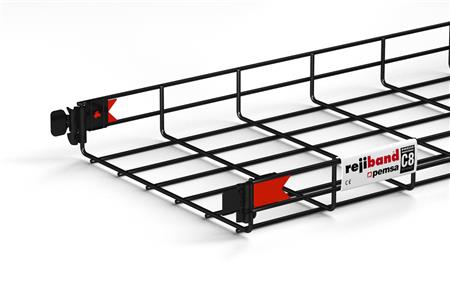 Solar Plus Gitterbakke 60/300 Mm Sort Bk8 Ø4,5 - 3 Meter