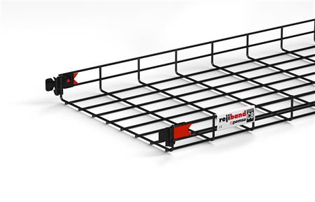 Solar Plus Gitterbakke 60/400 Mm Sort Bk8 Ø4,5 - 3 Meter