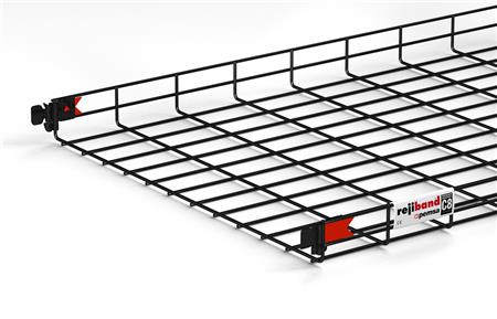 Solar Plus Gitterbakke 60/600 Mm Sort Bk8 Ø4,5 - 3 Meter