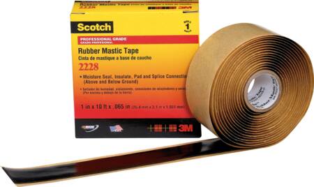 3M Tape 2228 Sort 50Mmx3M 1,65Mm.