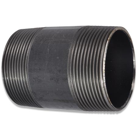Solar Plus Nippelrør Sort 3/4X80