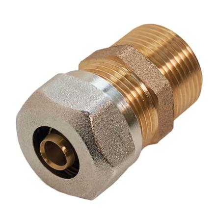 Roth Roth Overgang 15 Mm X 3/4" Nippel, Red