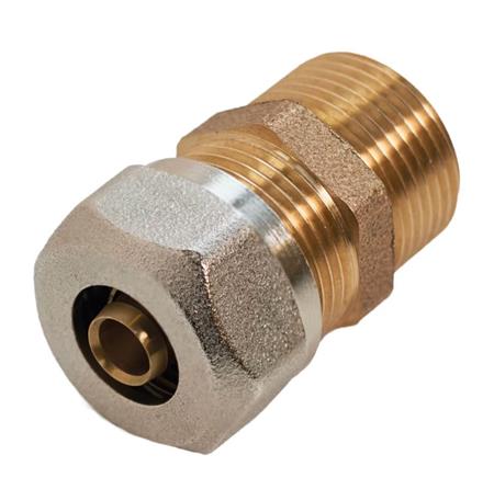 Roth Roth Overgang 18 Mm X 3/4" Nippel, Red