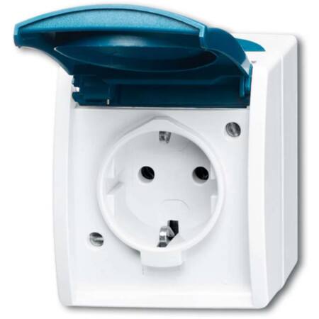 Fix-Pro Ocean Stikkontakt Grå/Blågrøn