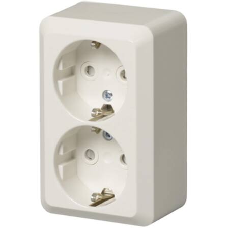 Fix-Pro Jussi Udvendig Dobbelt Stikkontakt