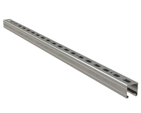 Walraven Rapidstrut Profilskinne 41X41X2,5 3M Gal - 3 Meter