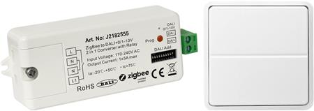 Solar Light Zigbee/Dali Pakke M/Batteriløs Tryk Fuga