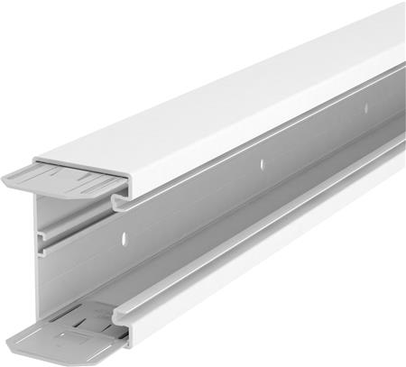 Obo Kanalbund Rapid80 70X130 Hvid Hf - 2 Meter