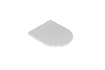 Blue Label Toiletsæde Soft Close & Qr Mat Hvid