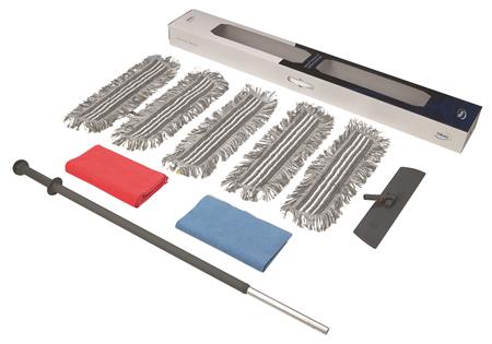 Vikan Starter Kit Microfibre, Grey