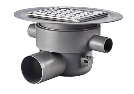 Purus Afløbsskål Ø75 Mm Vandret Smøremembran