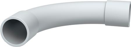 Fix-Pro Bøjning Pvc 16 Mm 90Gr. Grå 2-Pak