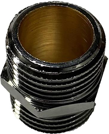 Fix-Pro Brystnippel 1/2'' Krom