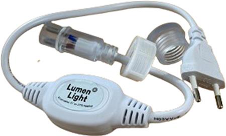 Solar Lit230 Snap Tilslutning 0,5M Ip67 Hvid